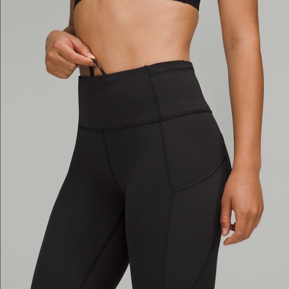 Black Lululemom Leggings - Picture 2 of 2